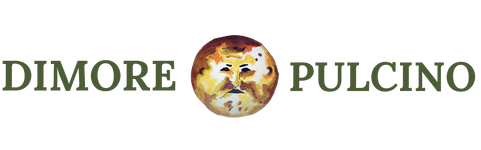 Logo Dimore Pulcino, appartamenti di lusso a Montepulciano, esperienza toscana autentica.